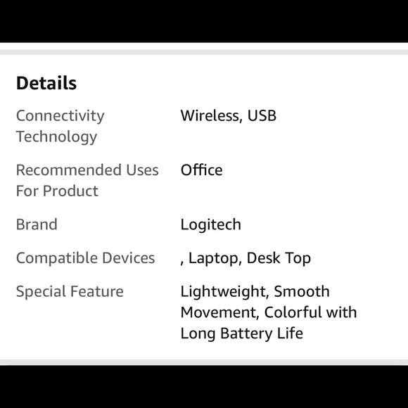 Logitech M317c (Collection) Wireless Optical Mouse - NWT - Color:  Teal Maze - Picture 4 of 10